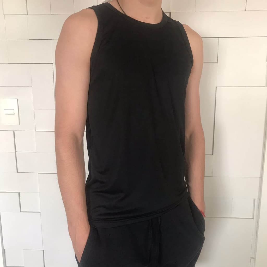 Regata Masculina Dry Fit | Academia | Esportes | Roupas Masculinas