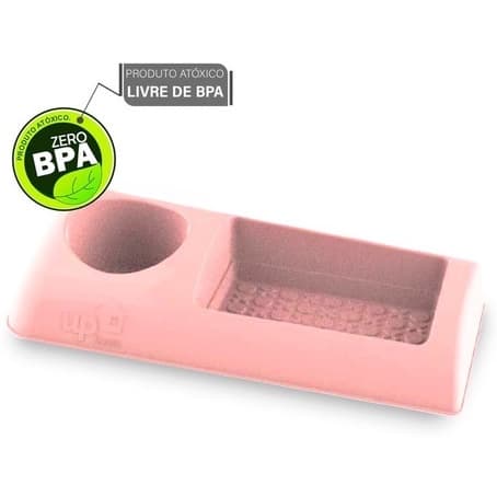 Porta Detergente  de pia Rosa Uninjet