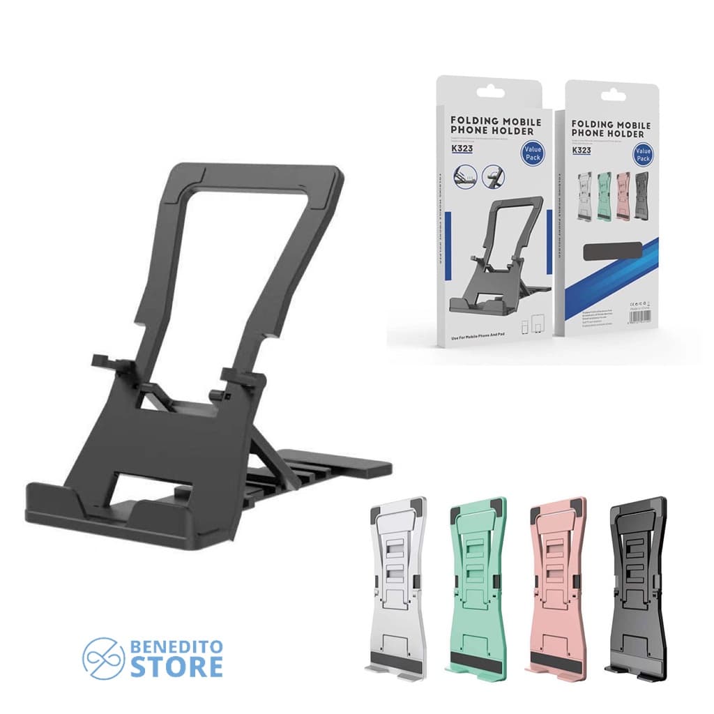 Suporte para Celular de mesa Universal e Tablet Ajustavel Ipad Video Aulas Tablet Articulado Lindos-Estoque Brasi