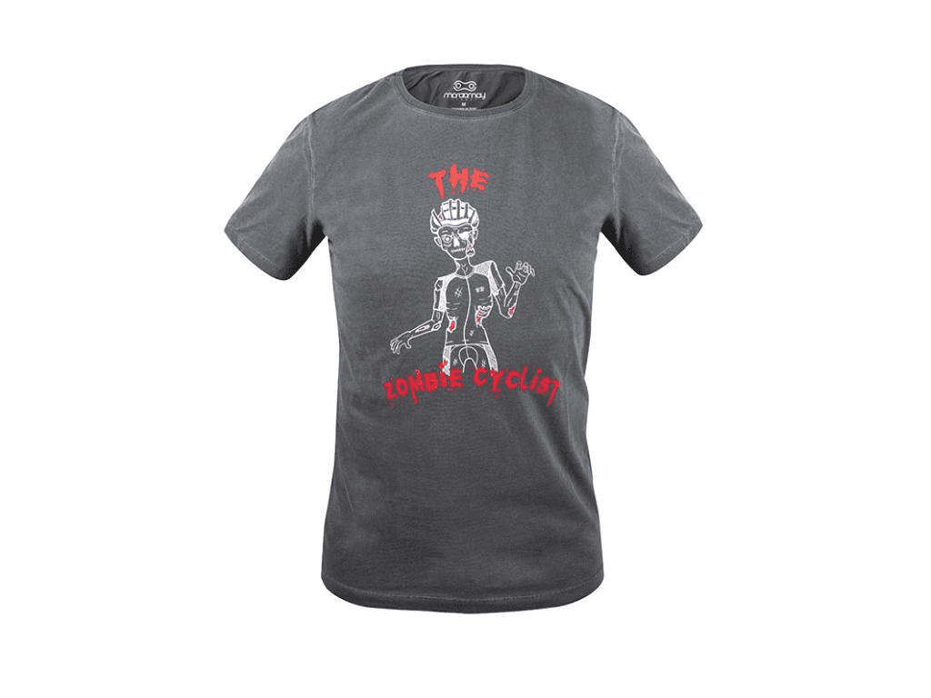 Camiseta Casual Feminina Marcio May Zombie Bike Ciclismo