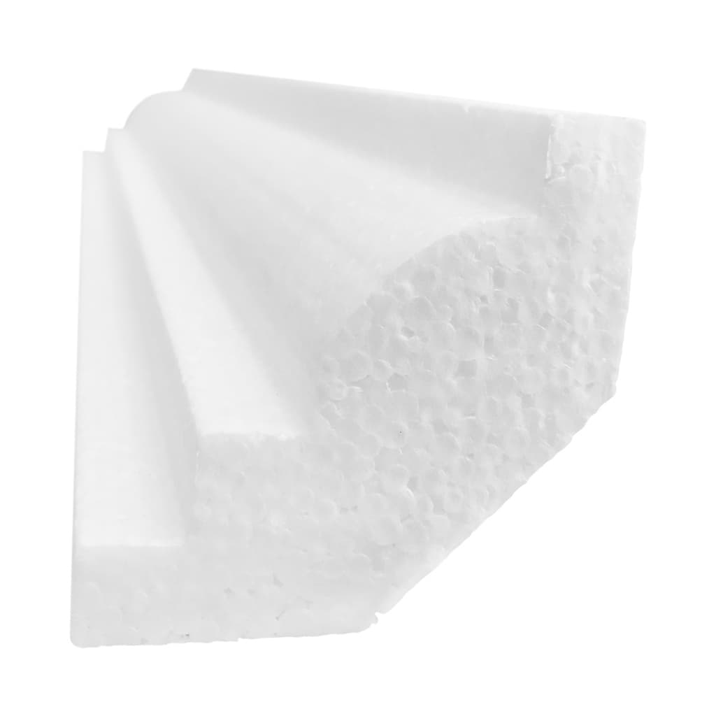 Moldura roda teto - decoração sanca isopor - 12 pp7 + 3 fbb