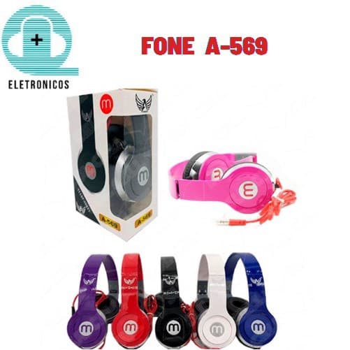 Fone de Ouvido M Collor A-569 Com microfoneFone de Ouvido Collor A-569 Com microfone