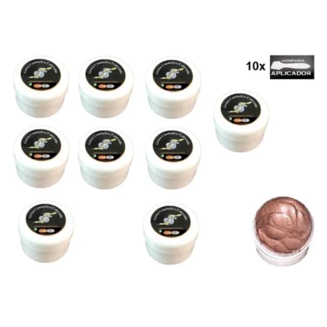 10 Unidades Graxa De Cobre - Cooper 200 Plus 50g