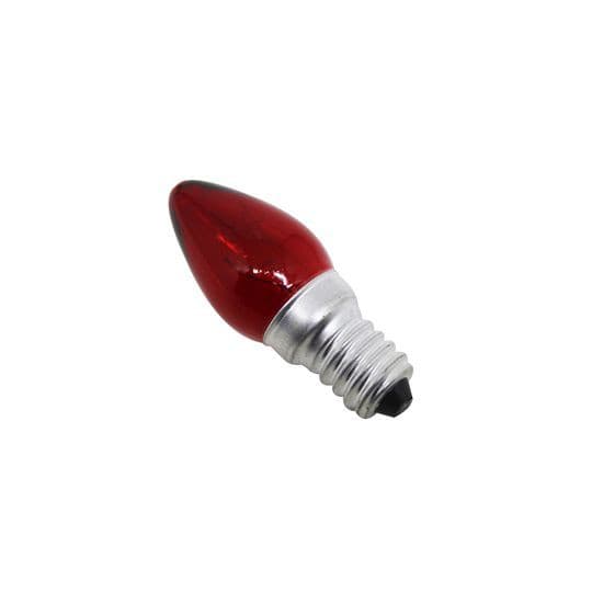 Lampada Chupetinha VERMELHA  azul amarela verde clara E14 130v 7w