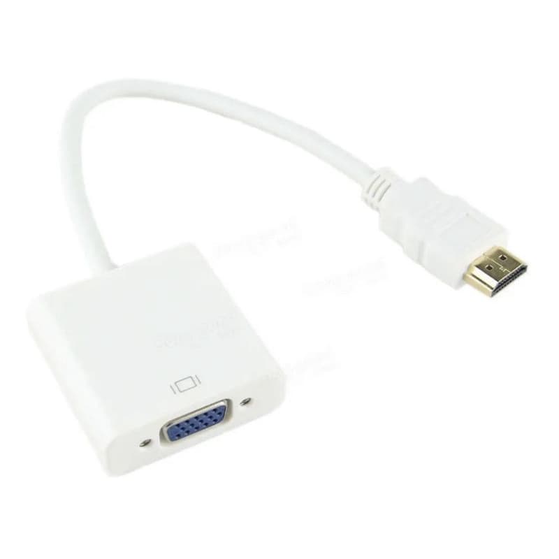Kit 20 unidades de Conversores Hdmi Para Vga Femea Pc Ps3 Ps4 Projetor