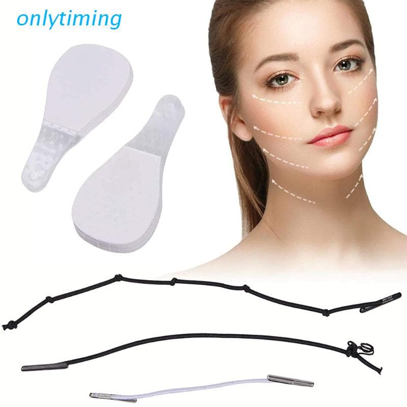 onlytiming 40pçs Adesivos Rosto Instantâneo Invisível/Fitas Recarga Para Olhos Levantar Os