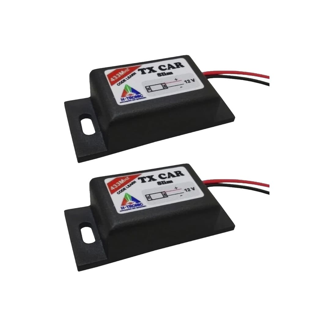Kit 2 Controle Portão Tx Car Farol Carro Moto Ppa Rcg Garen Acton Seg
