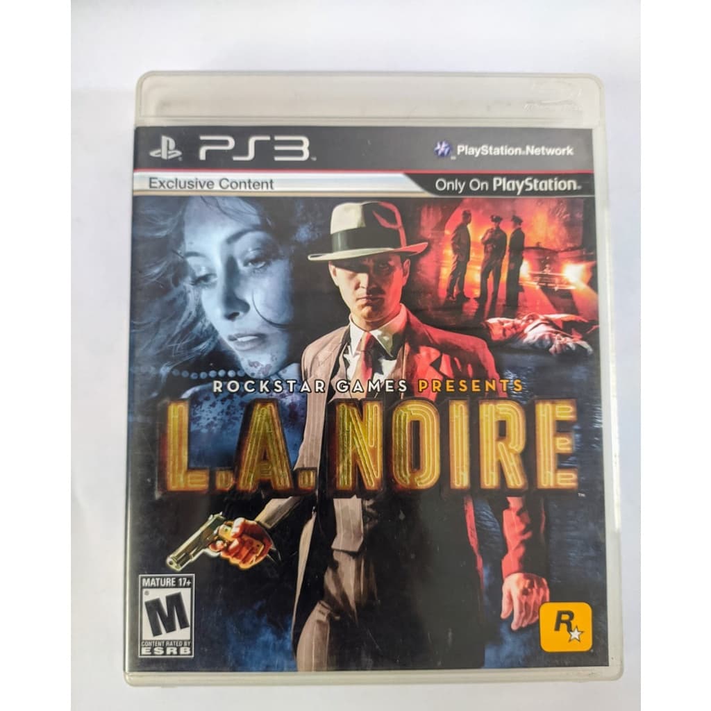 LA Noire PS3 Original Mídia Física - Pronta Entrega