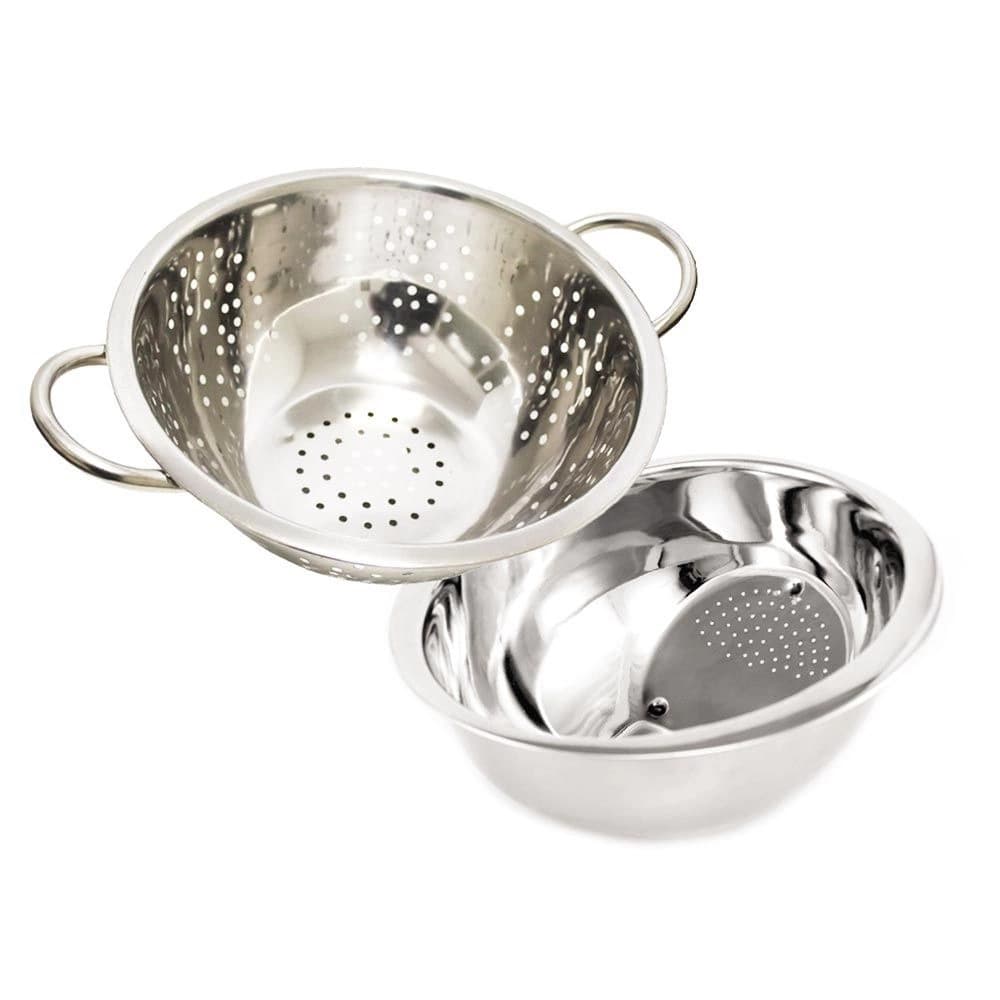 Escorredor de Massa + Lava Arroz Inox