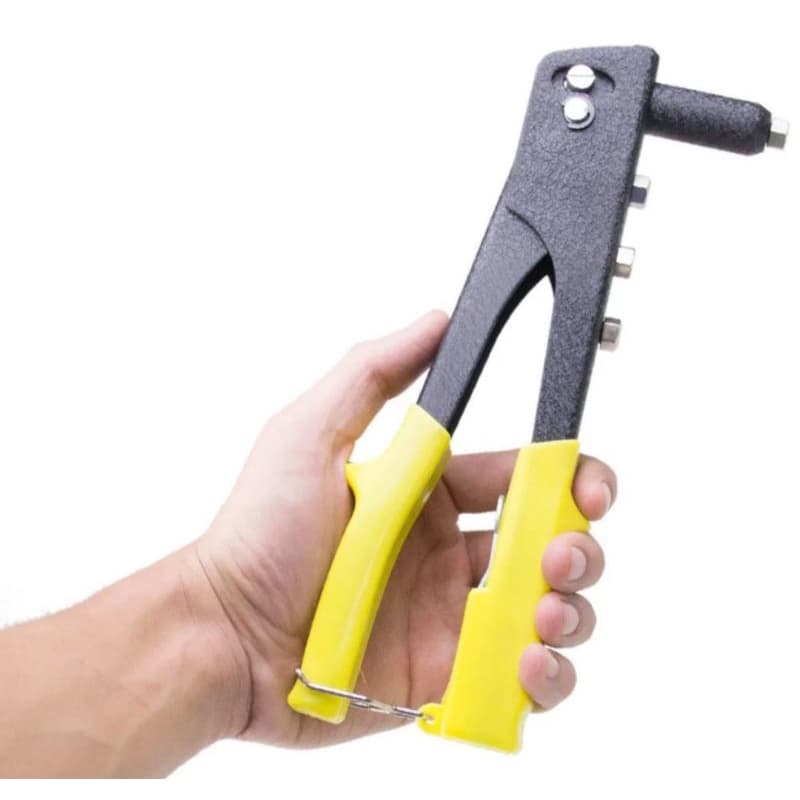 Rebitadeira 4 Bicos Profissional Alicate Rebitador Manual