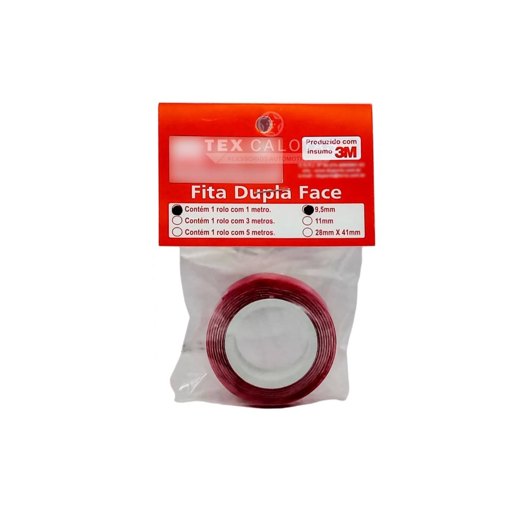 Fita Dupla Face 3M - 9,5mm X 1 Metro