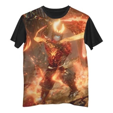 Pt Camisa Camiseta Game Xbox Ps4 Nioh 2 Ronin Samurai G1472
