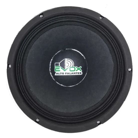 Alto Falante Evox  Médio Grave 10 Polegadas 1000W 500 Rms