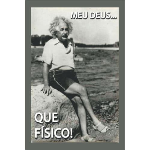 Imã Plaquinha Geladeira Frase Que Físico Cozinha Decoração