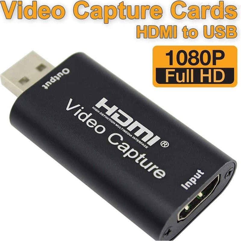 Placa de Captura HDMI USB 3.0 PS4/PC/XBOX Streaming