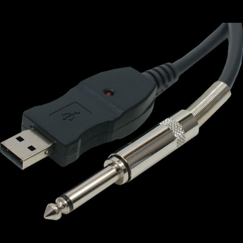 Cabo P10 Guitarra Para Usb Guitar Link