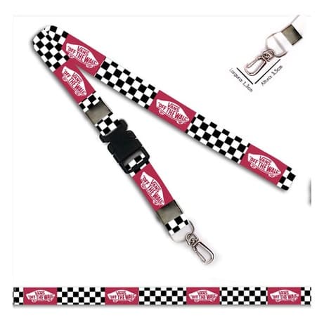Chaveiro Vans C0702p Com Mosquete Retrô E Engate Rápido