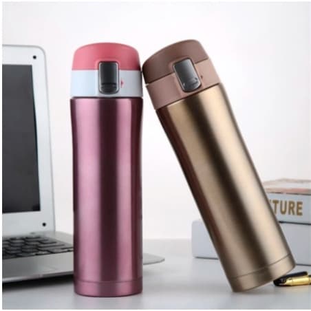 Garrafa Térmica 500ml Aço Inox Vacuum Cup Passeio Caminhada Academia
