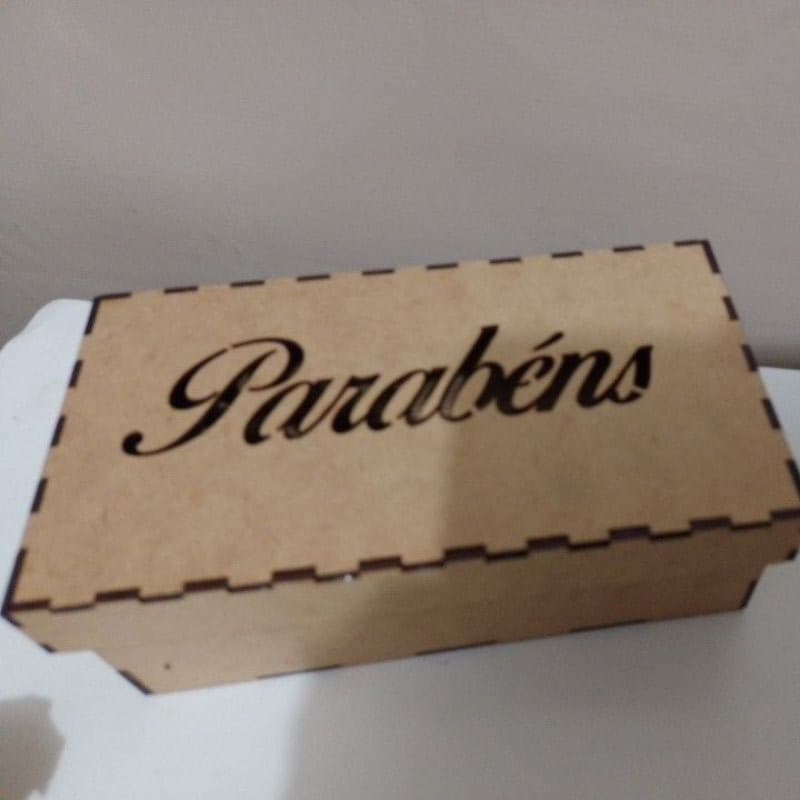 kit com 10 caixa de MDF cru personalizadas tampa sapato.