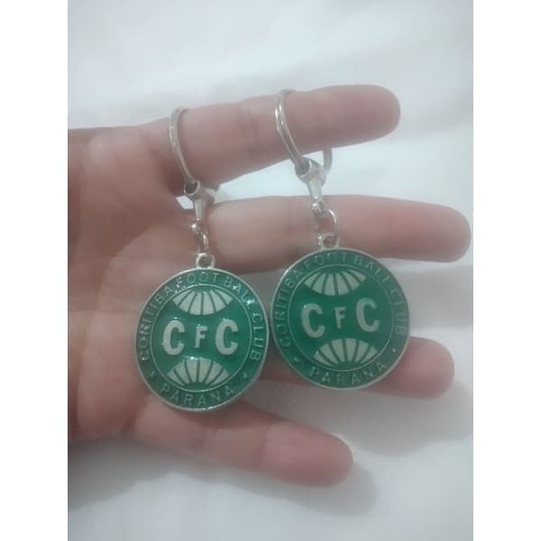 Coritiba - Meu Time Favorito em Chaveiro de Metal