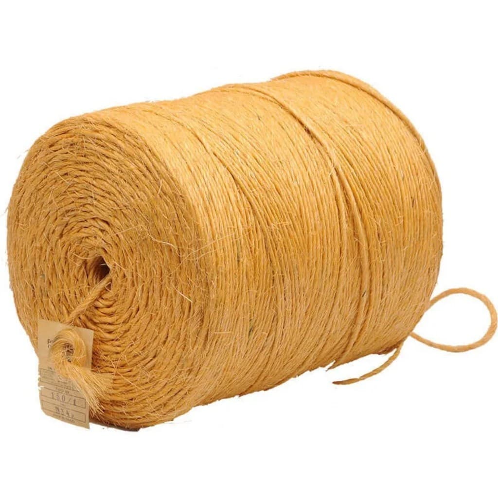 Corda de Sisal para Feno Baler Twine 4mm 1350 Metros Laranja Alta Qualidade