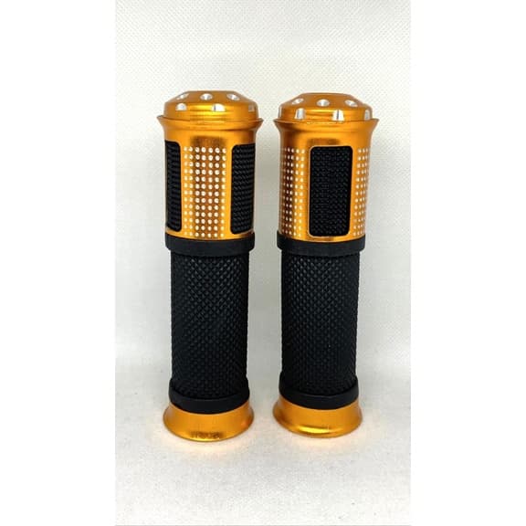 MANOPLA P/ MOTO - ESPORTIVA - MODELO ALUMINIO (COBRE)