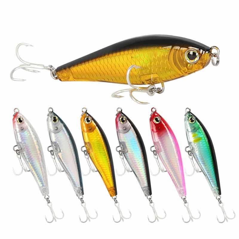 Isca artificial Minnow para pesca, iscas artificiais, anzol de isca artificial, isca para pesca, isca de superfície,