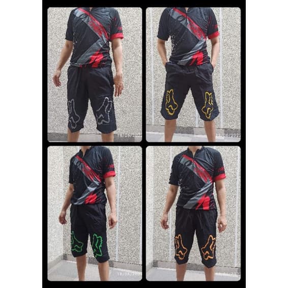 Calças De Ciclismo Acolchoadas Não Apertadas Dupla Camada jogging Natação downhill baggie