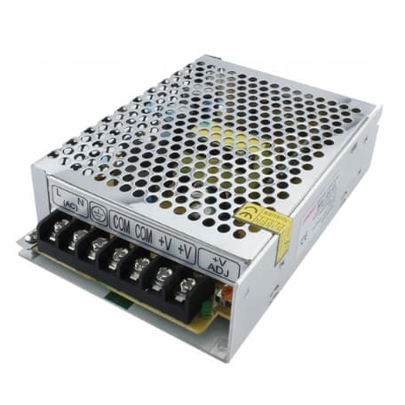 Fonte 12V Chaveada Metálica Colmeia Bivolt Para Sistemas de CFTV