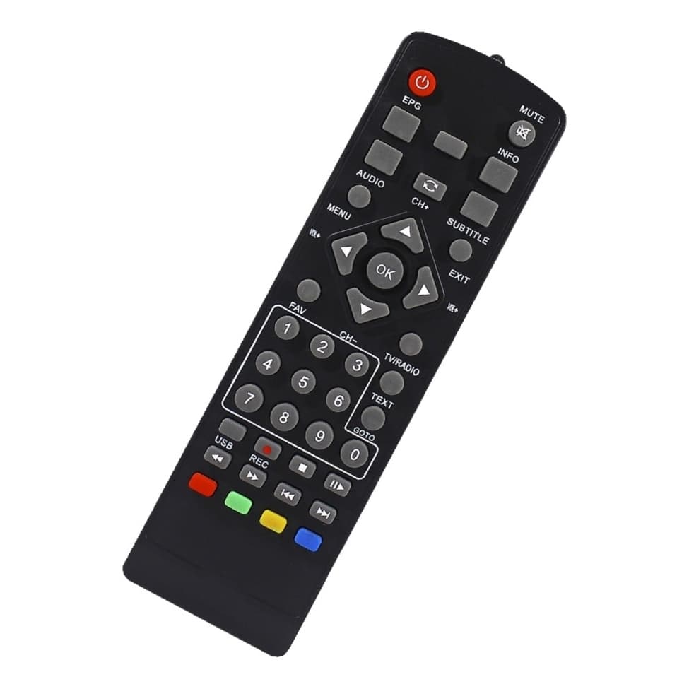 Controle Remoto Conversor Digital Novacom Dvt-100 Isdbt