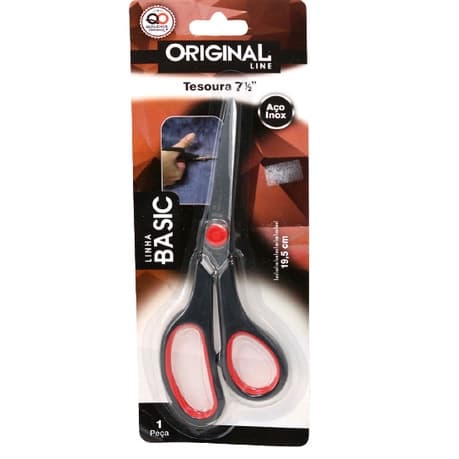 Tesoura Multiuso em Inox Basic Original 7 1/2'' 19,5cm