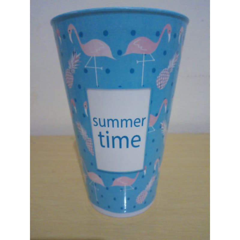 Copo Decor - 550ml - Flamingo - Summertime - Unidade
