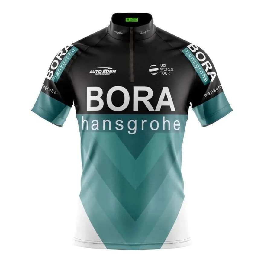 Camisa Ciclismo Bora Zíper Fitness Dry Fit Mtb Ciclismo Bike Decole