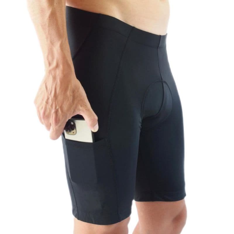 Short Bermuda Ciclismo Bike Masculino Para Pedais Longos Com Forro Densidade D90