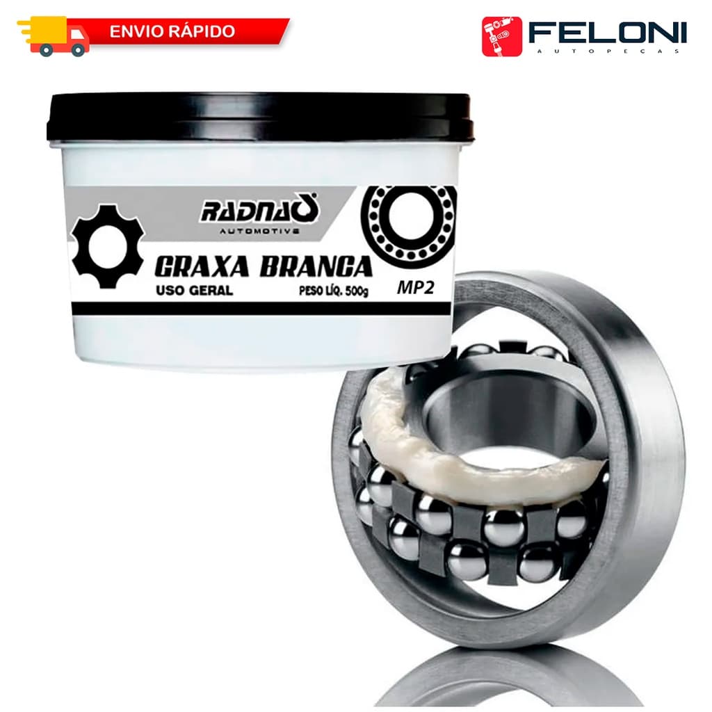 Graxa Branca Corrente Moto Bicicleta Resistente Água 1 un