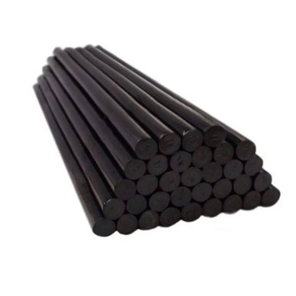 Bastão De Cola Quente Black Rendicolla  10 UNIDADES 11,2 MM GROSSO Adesivo Termoplástico Para Artesanatos Martelinho De Ouro