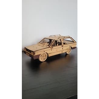 Vw Parati Quadrada G1 - Quebra Cabeça 3D - MDF