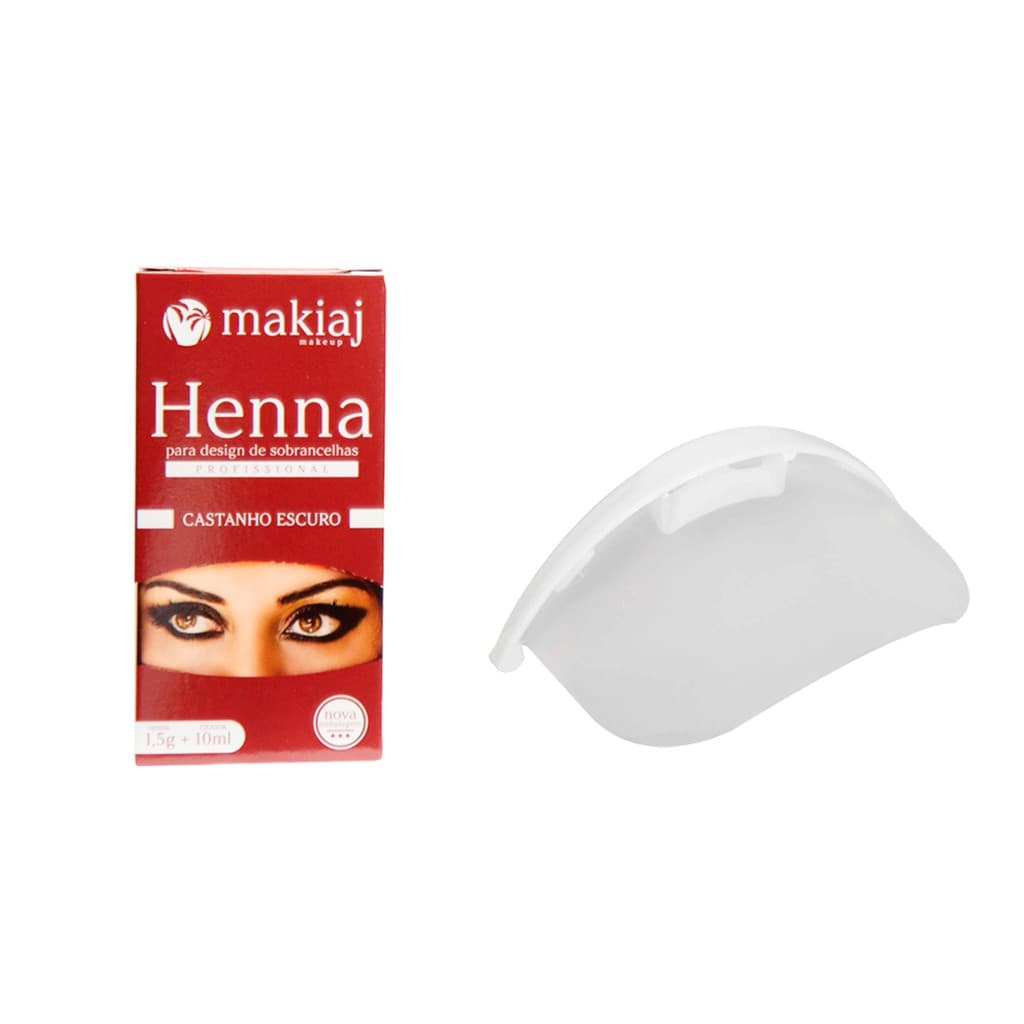 Henna makiaj Efeito Natural + Máscara acrílica