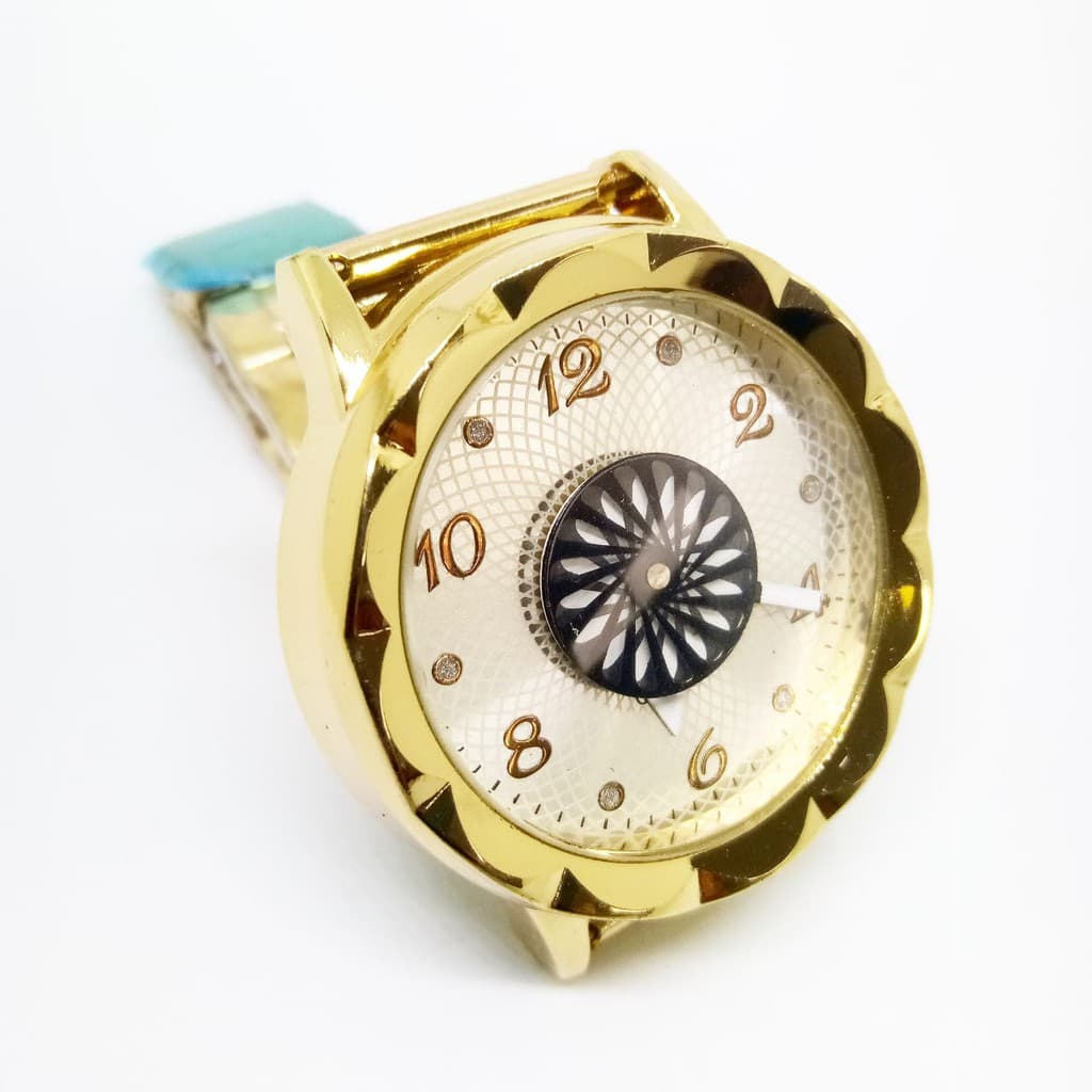 Relógio Feminino Dourado Modelo Flor de Lotus Muito Lindo Envio Imediato Relógios Femininos Relogio Dourado Feminino Quartz de Pulso