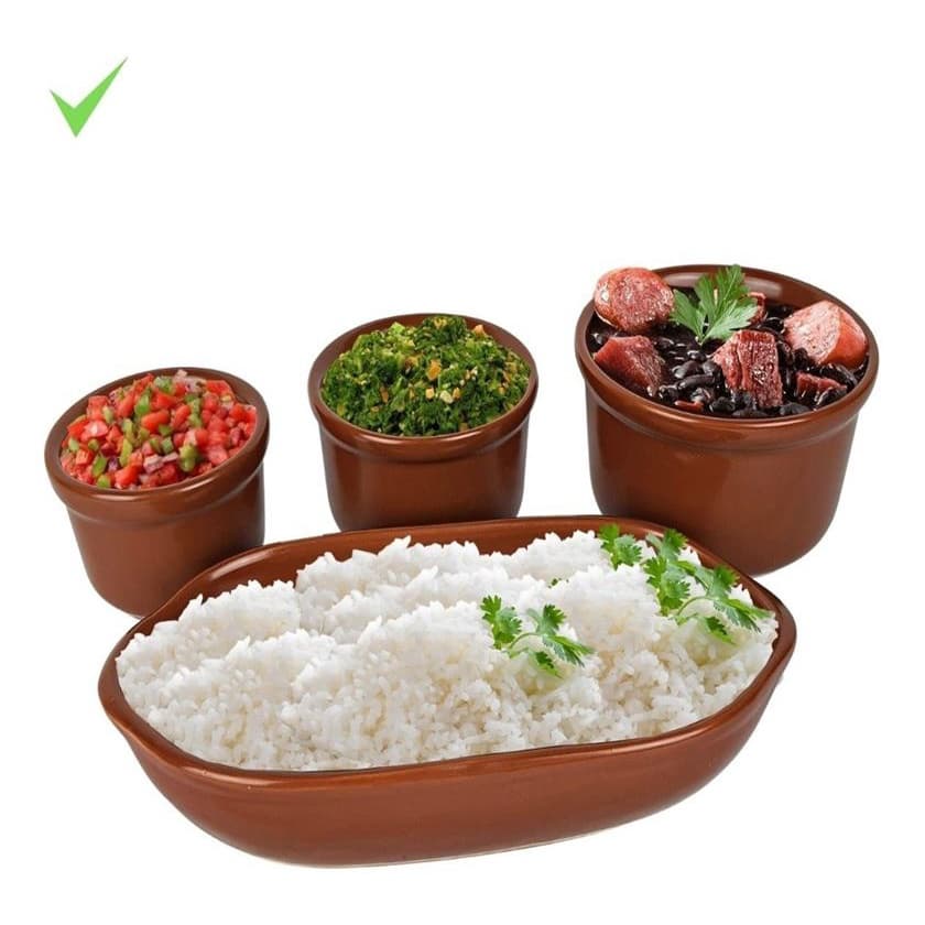 Jogo De Feijoada Restaurante Lanchonete Serve 2 Pessoas