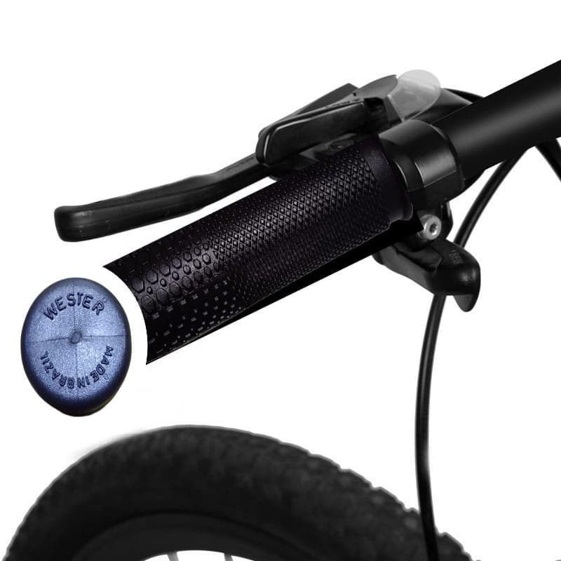 Manopla Punho Luva Bike Wester Diplomata Preta
