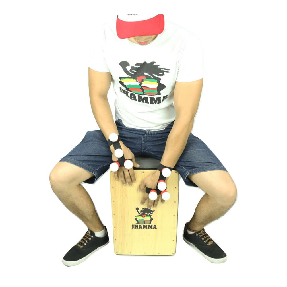 Luva Shaker Para Cajón Percussão Jhamma Percussões o Par