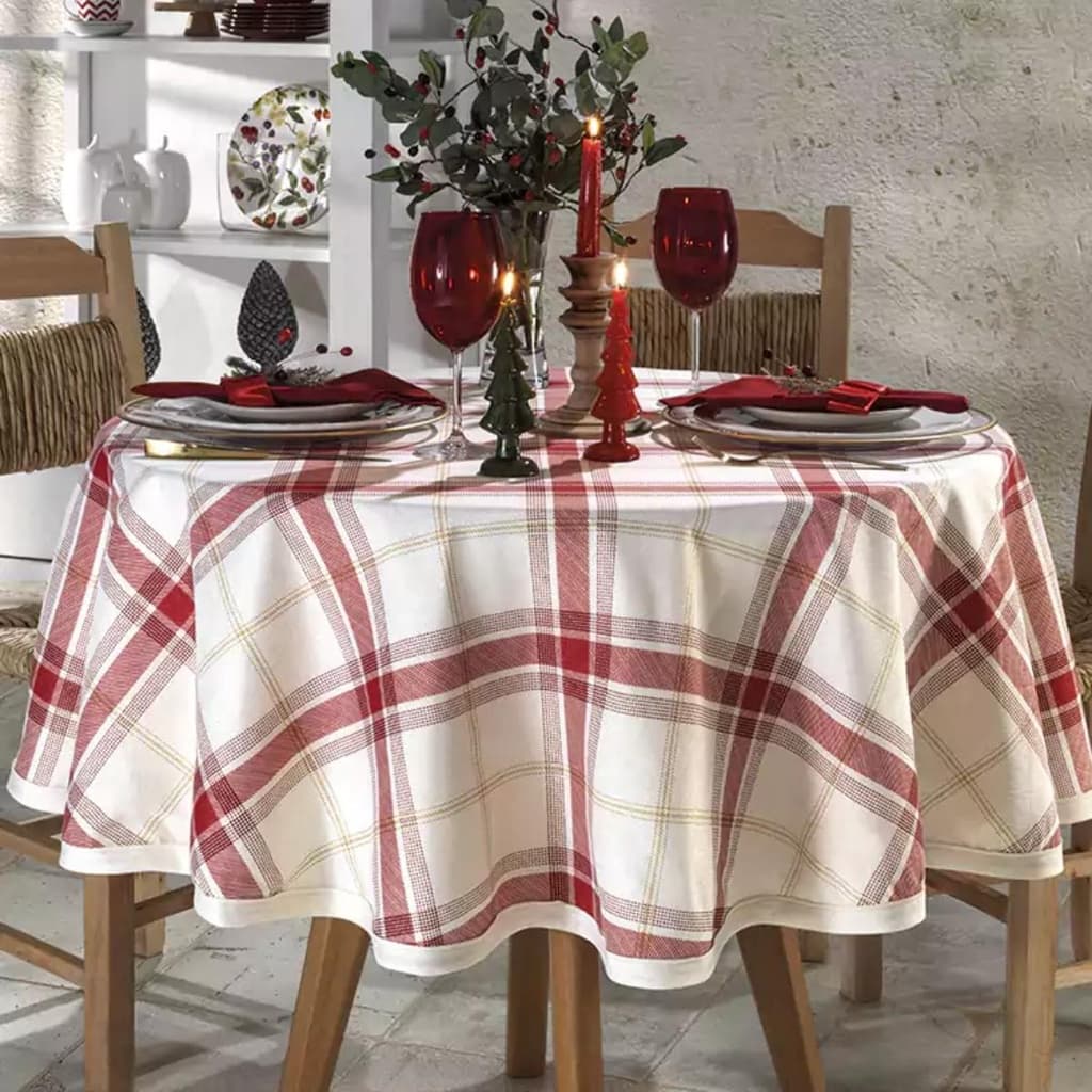 Toalha de Mesa Dohler Redonda Celebra Natal 1,60M