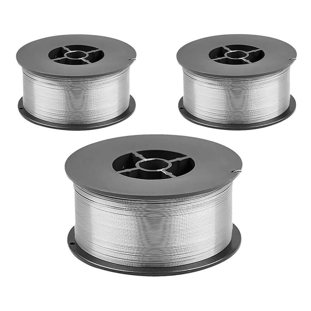 Arame De Solda Revestido Mig Uso Sem Gás 0.8mm 1kg 3 Rolos
