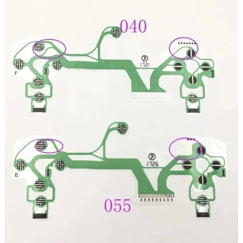 Pelicula Manta Condutiva Controle Ps4 Jds Jdm 001 040 050 055