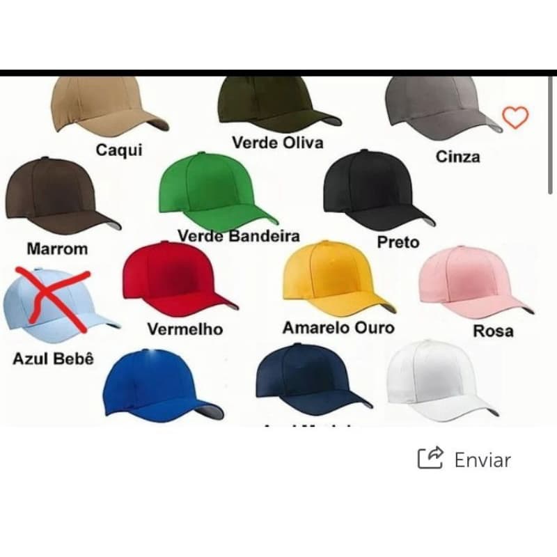 boné bordado personalizado com sua logo 12 unidades