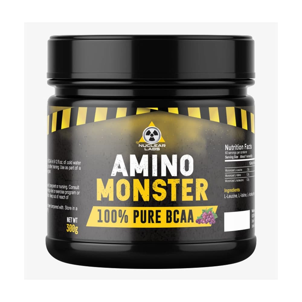 Amino Monster 300g 100% Pure Bcaa Nuclear Labs Inc Usa