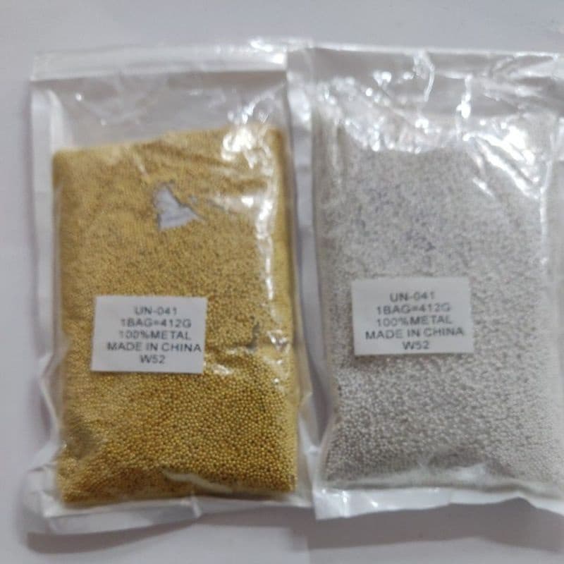 Caviar de metal 200g 500g e 1kg