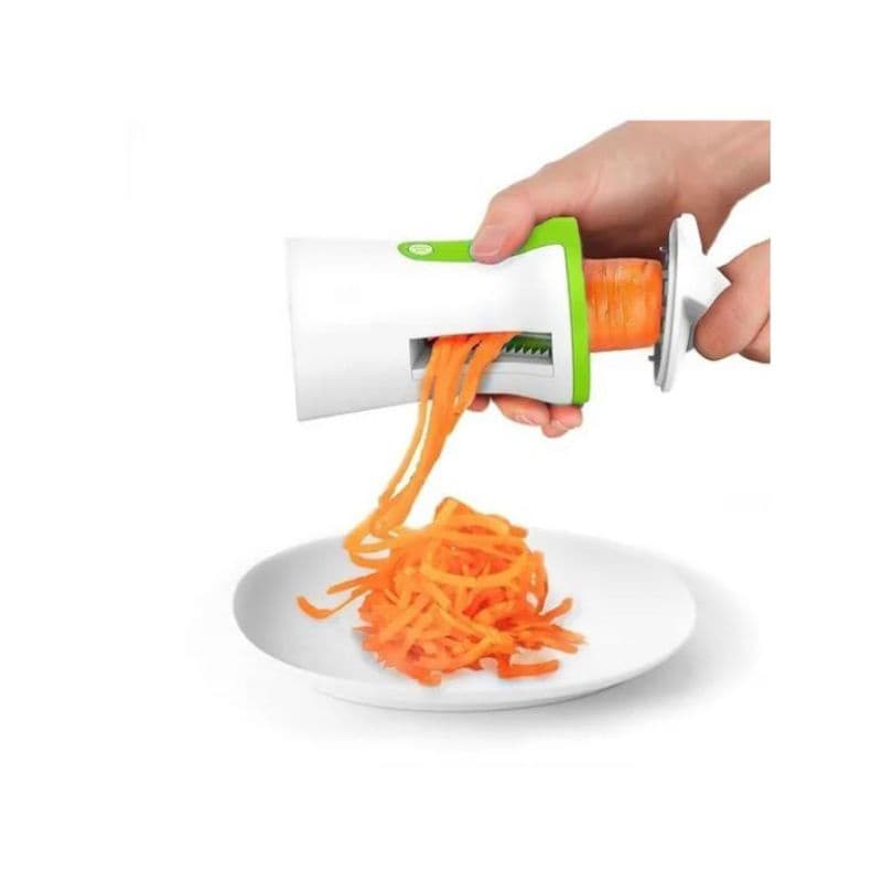 Máquina Cortar Vegetais Espaguete Vegano Abobrinha 3 Em 1 Maquina Manual