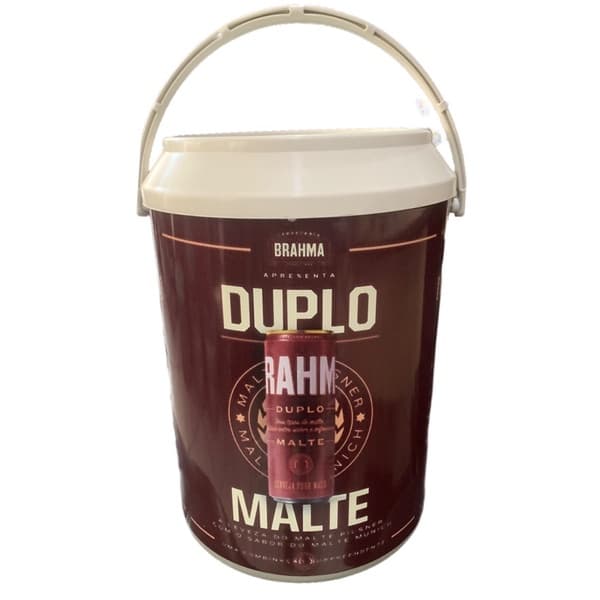 Cooler Térmico Caixa Térmica Brahma Duplo Malte 12 Latas